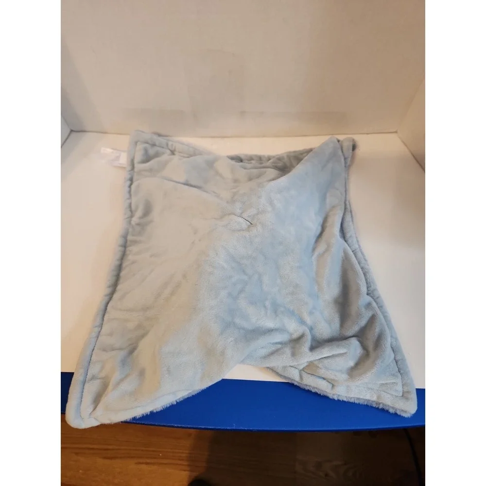 Lovey‎ Carter's Blue Brown Puppy Dog Security Blanket Baby Boy Soft New